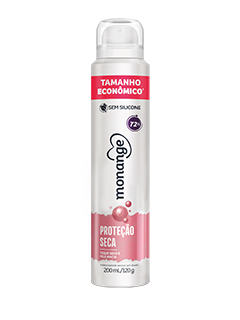 MONANGE DESODORANTE AERO ECONÔMICO PROTEÇÃO SECA 200ML